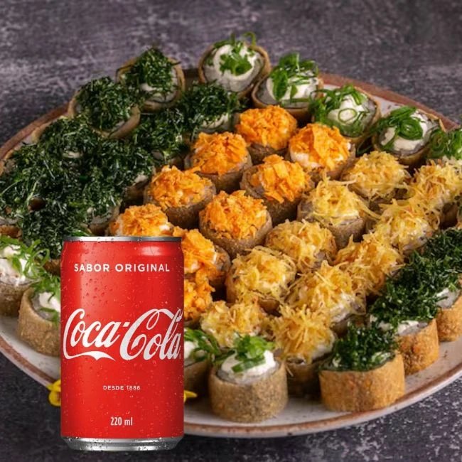 Loucos por Hot - 30 (Peças) + coca-cola 220ml