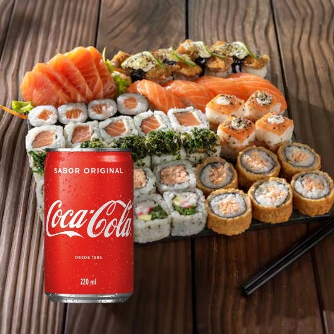 Combo Noaki - 68 (Peças) + coca-cola 220ml